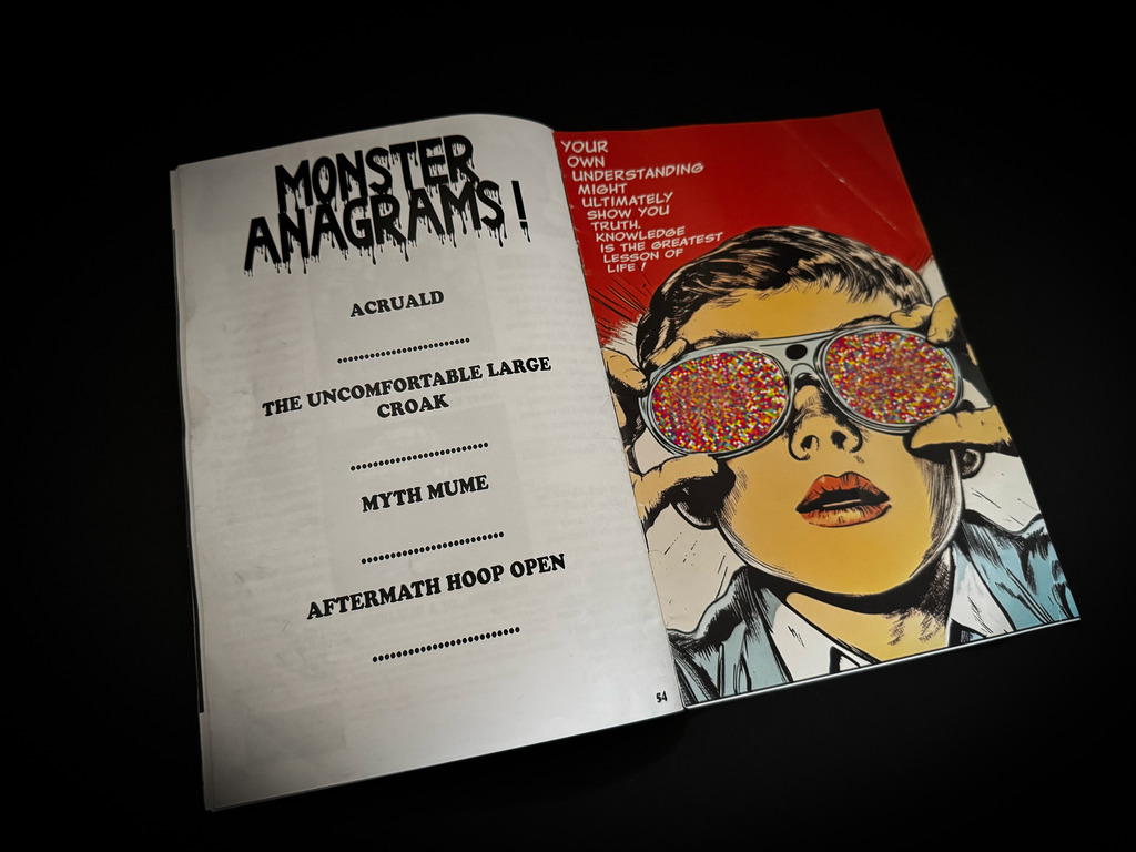 Eerie Comic Book Test Performer Edition