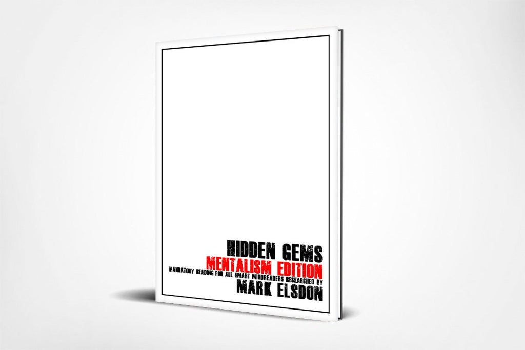Hidden Gems - Mentalism Edition by Mark Elsdon (E-Book)